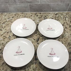 Rae Dunn I believe in celebrating dessert plates